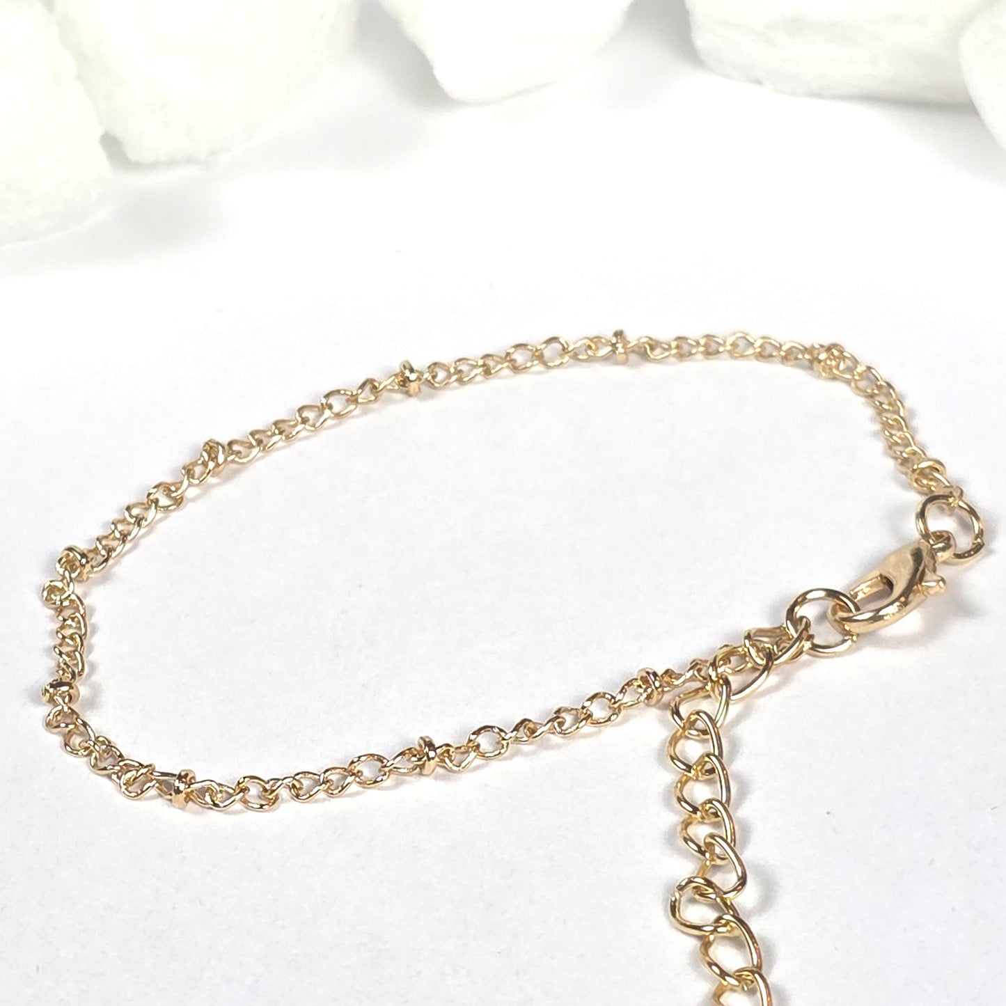 Gold Curb Chain Necklace