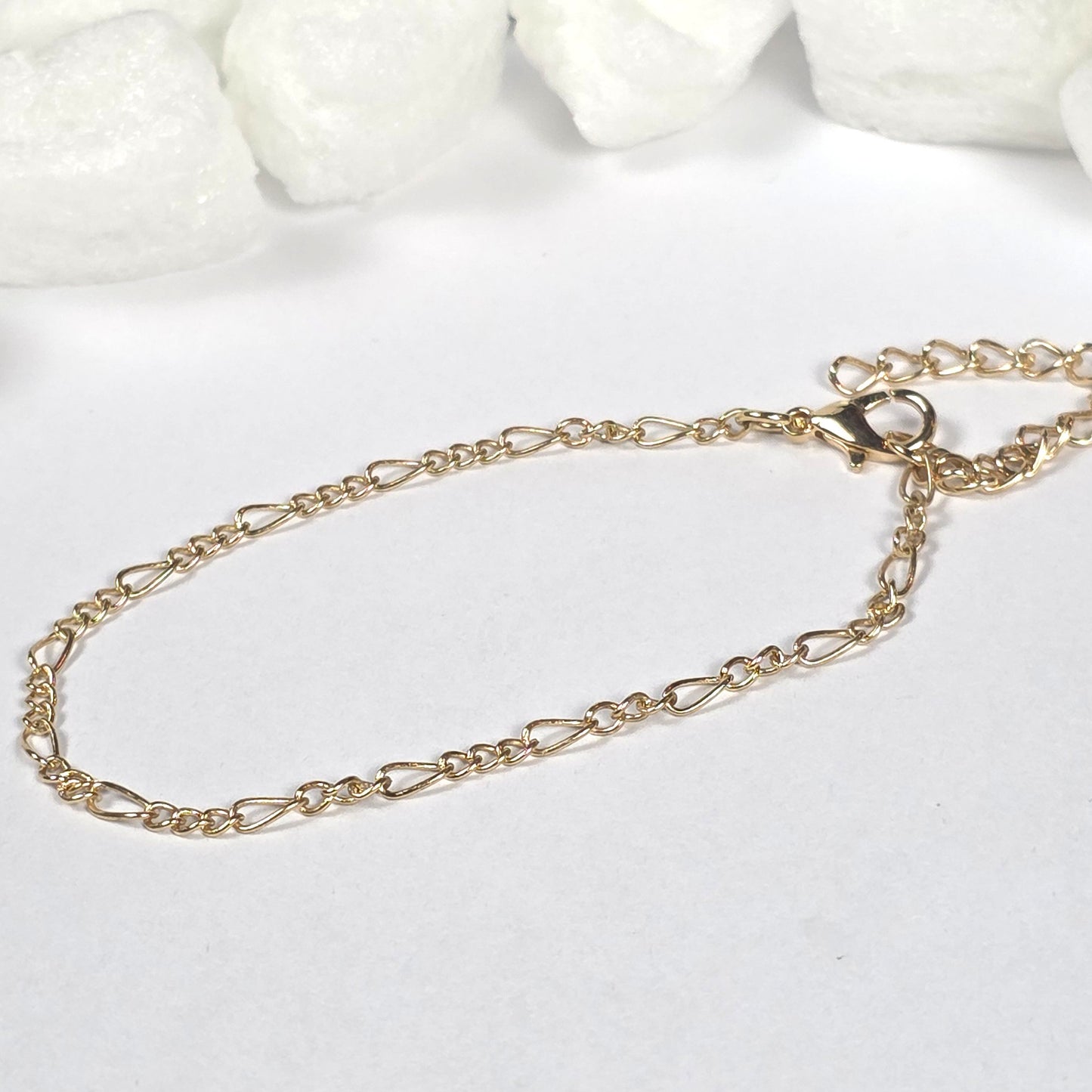 Gold Figaro Chain Necklace