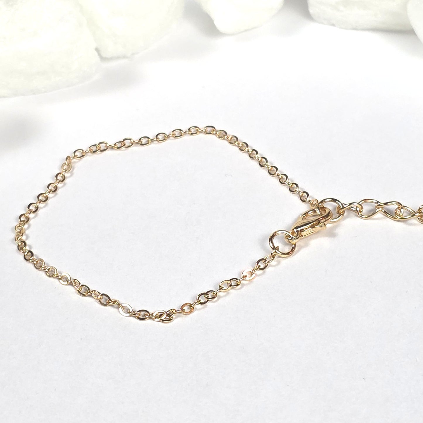 Gold Cable Chain Bracelet