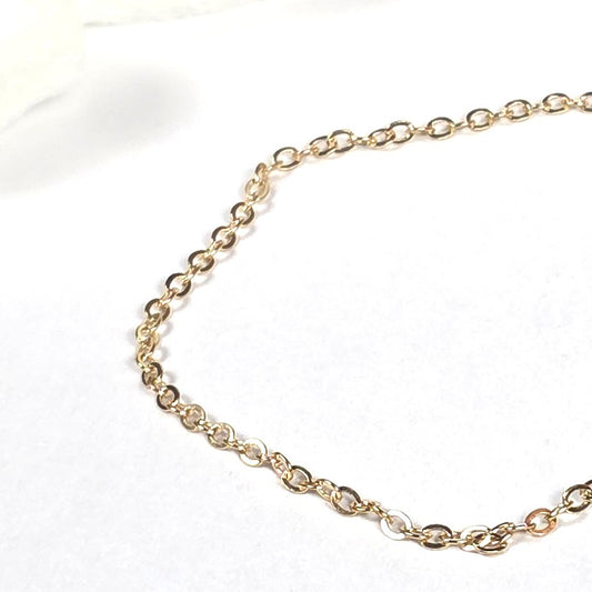 Gold Cable Chain Bracelet