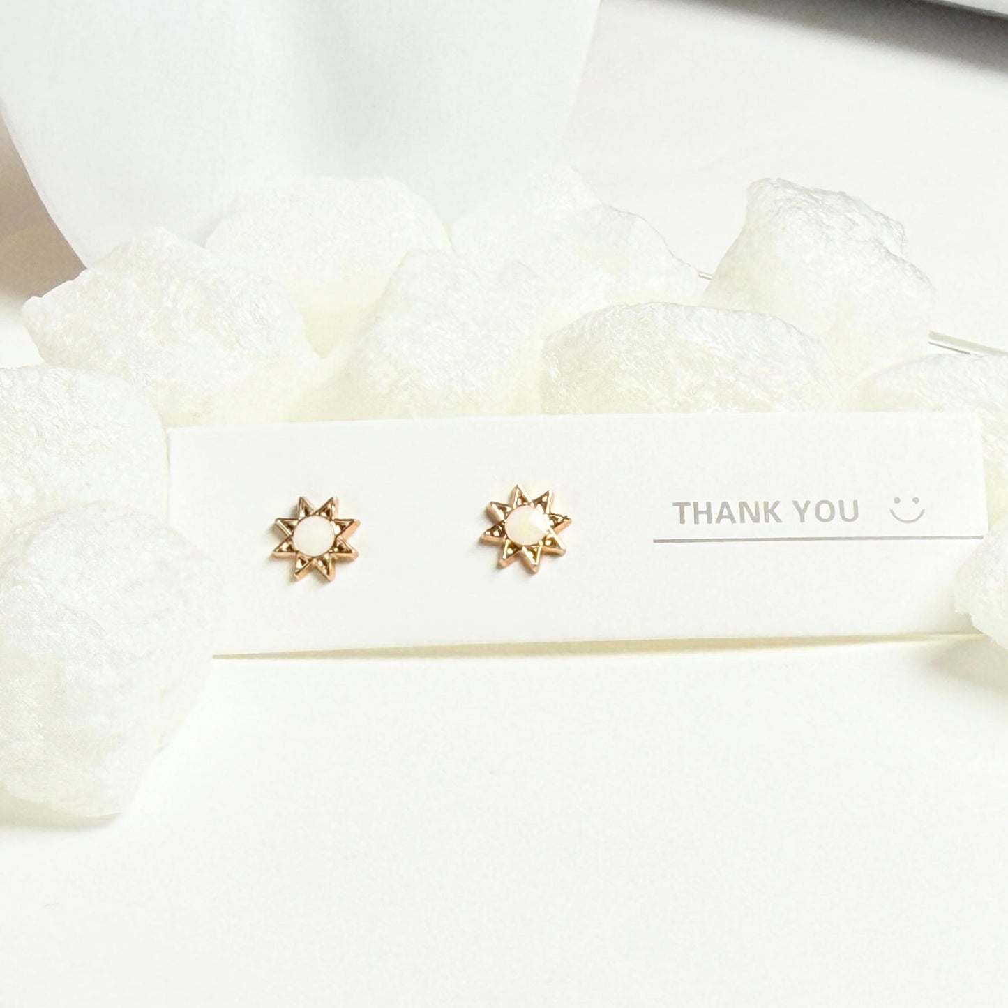 Celestial Minimalism Meets Golden Elegance stud earrings G